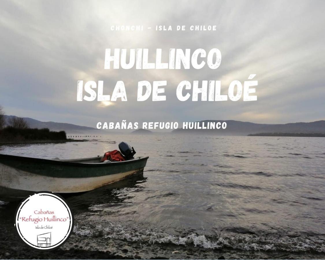 فيلا شونشيفي Cabanas Refugio Huillinco المظهر الخارجي الصورة