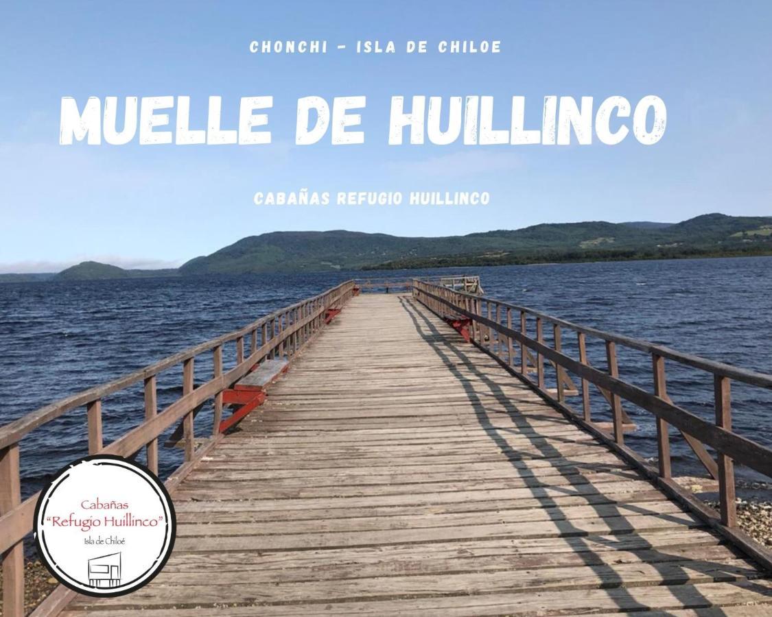 فيلا شونشيفي Cabanas Refugio Huillinco المظهر الخارجي الصورة