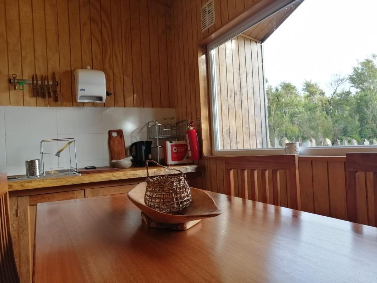 فيلا شونشيفي Cabanas Refugio Huillinco المظهر الخارجي الصورة