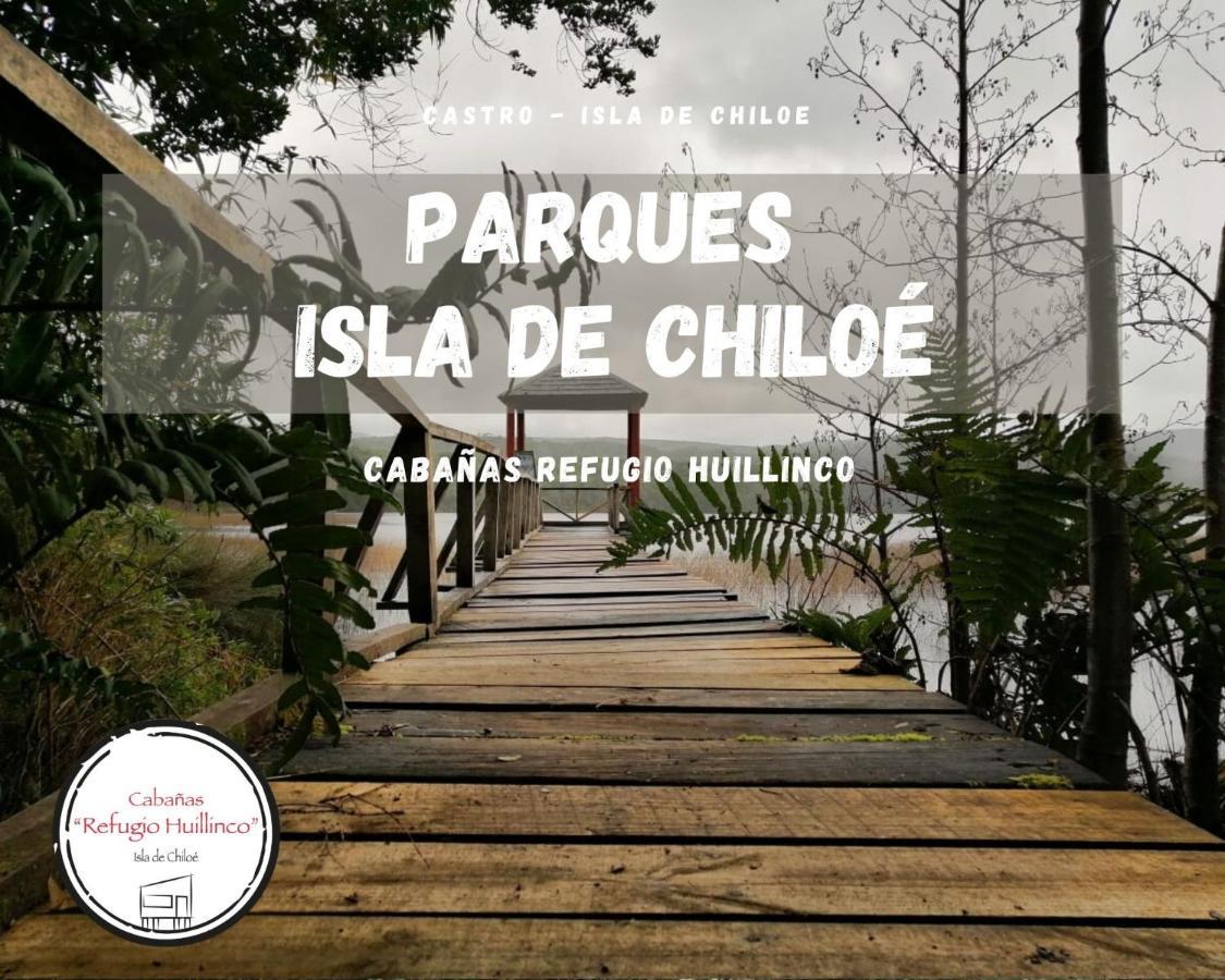 فيلا شونشيفي Cabanas Refugio Huillinco المظهر الخارجي الصورة