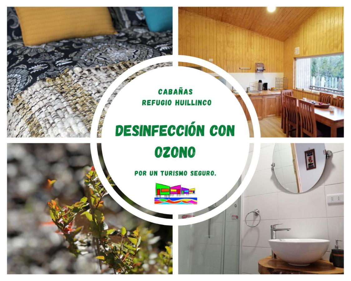 فيلا شونشيفي Cabanas Refugio Huillinco المظهر الخارجي الصورة