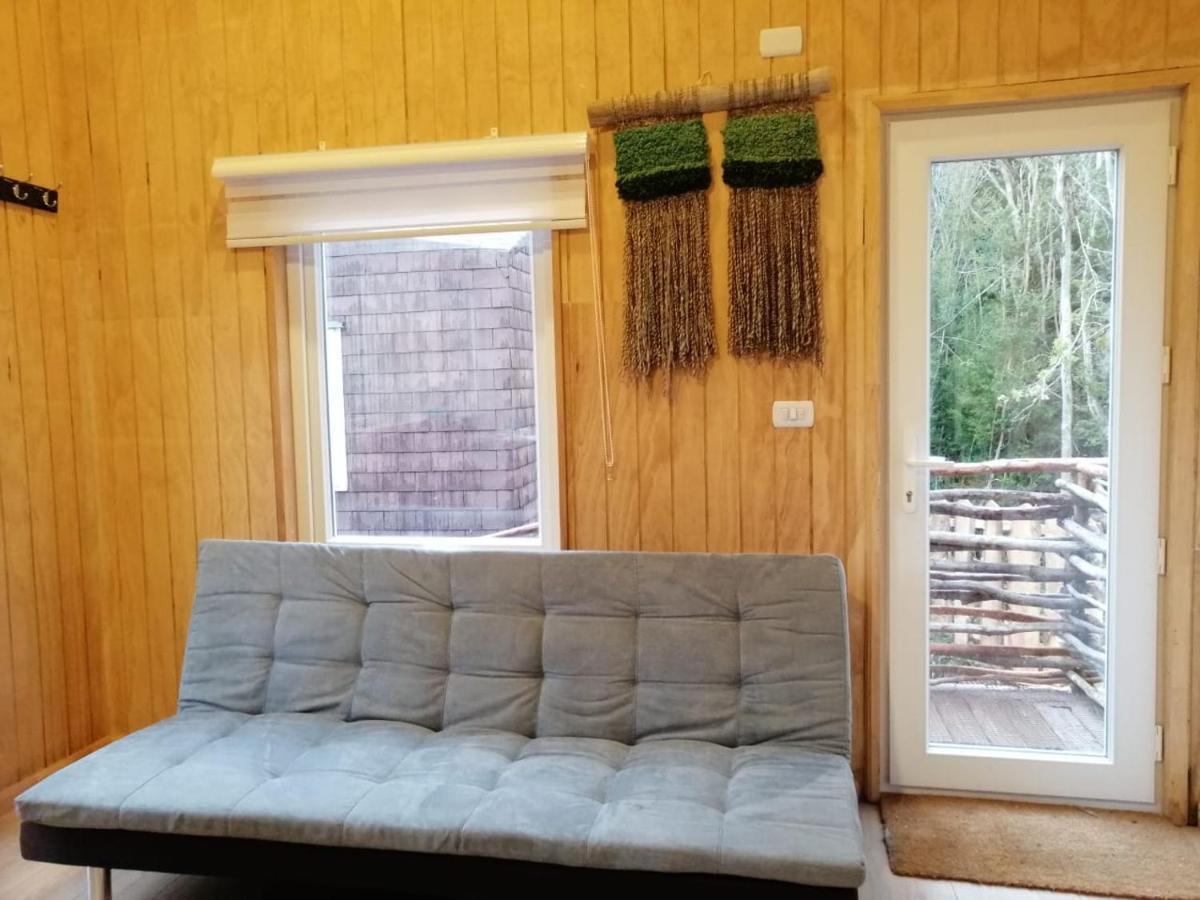 فيلا شونشيفي Cabanas Refugio Huillinco المظهر الخارجي الصورة